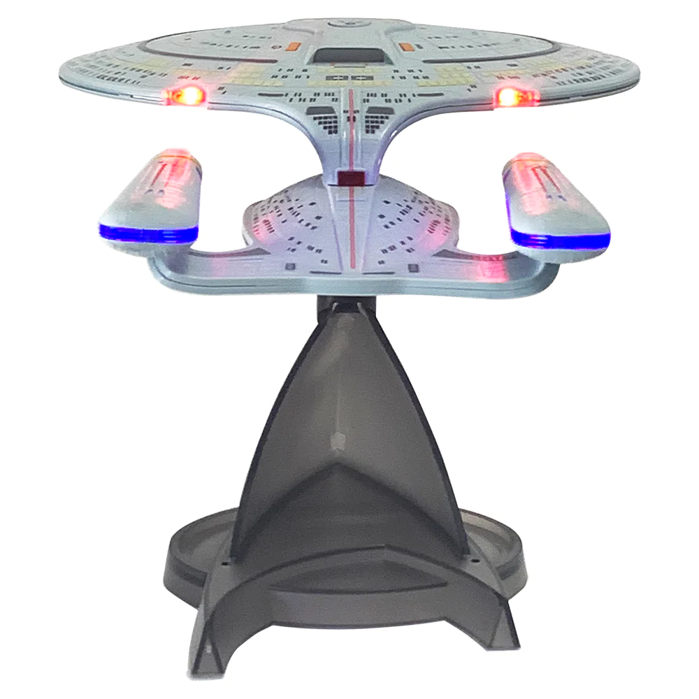 Star Trek: The Next Generation U.S.S. Enterprise NCC-1701-D Enceinte Bluetooth® avec machine à dormir, LED et effets sonores