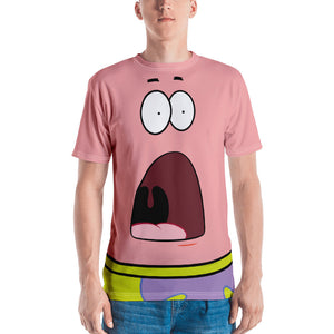 Patrick Surprised Big Face T-Shirt mit kurzen Ärmeln